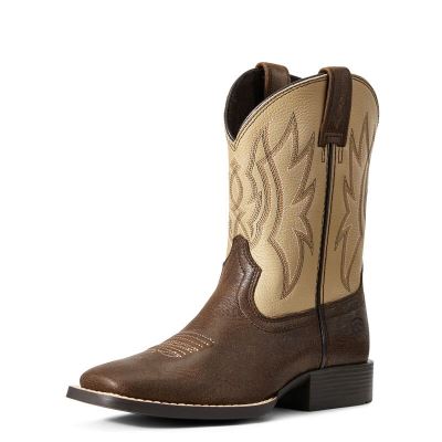 Ariat Western: Pace Setter Botas Western Niños - Marrones / Beige (IFYEQ8965)